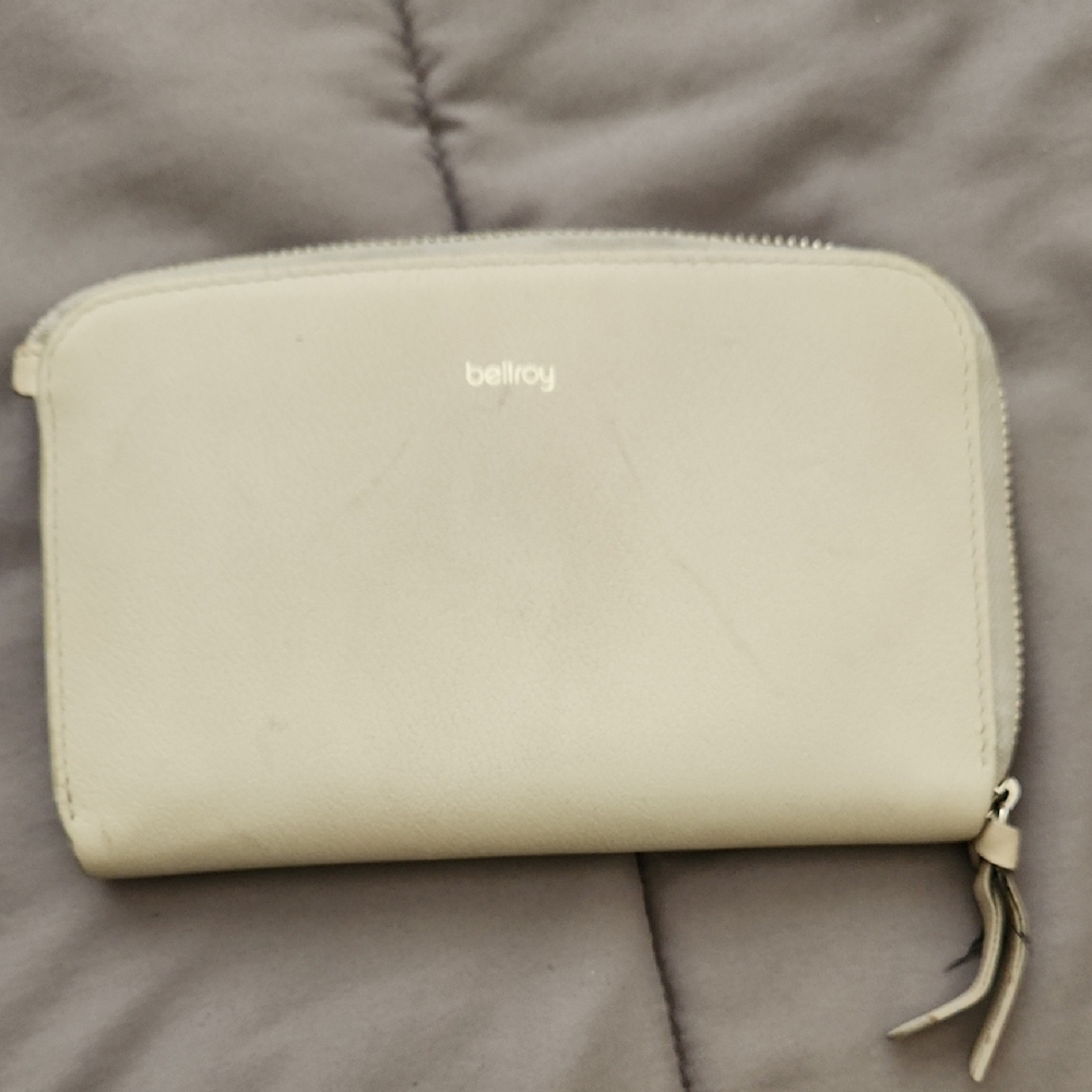 Leather Wallet And Passport Holder